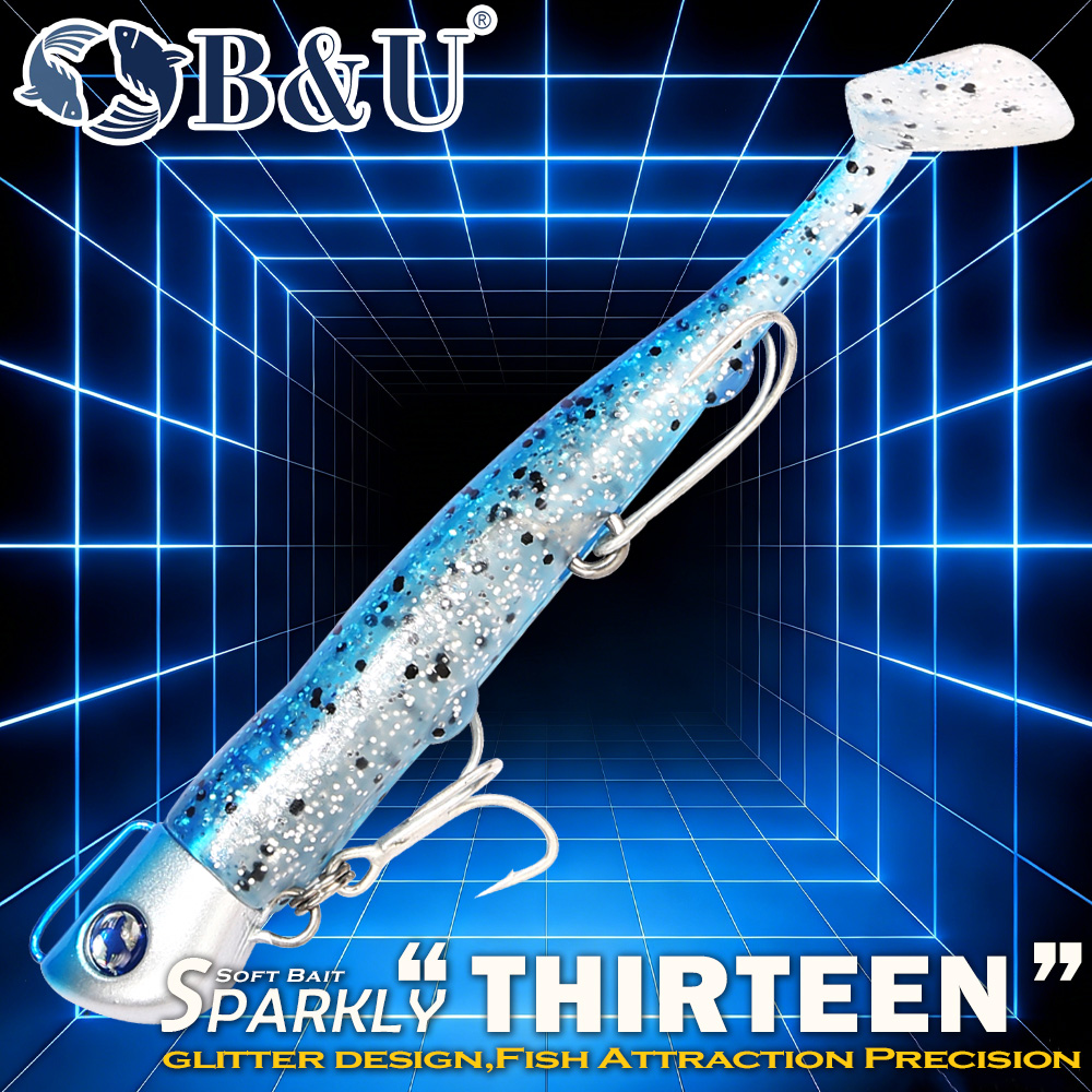 Fishing Hook Treble - B&U Jighead Pencil Soft Fishing Lure,
