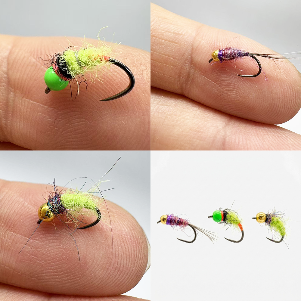 6/12Pcs Mixed Wet Nymph Fly Fi - огляд і ціна Fishing Hook Assortment