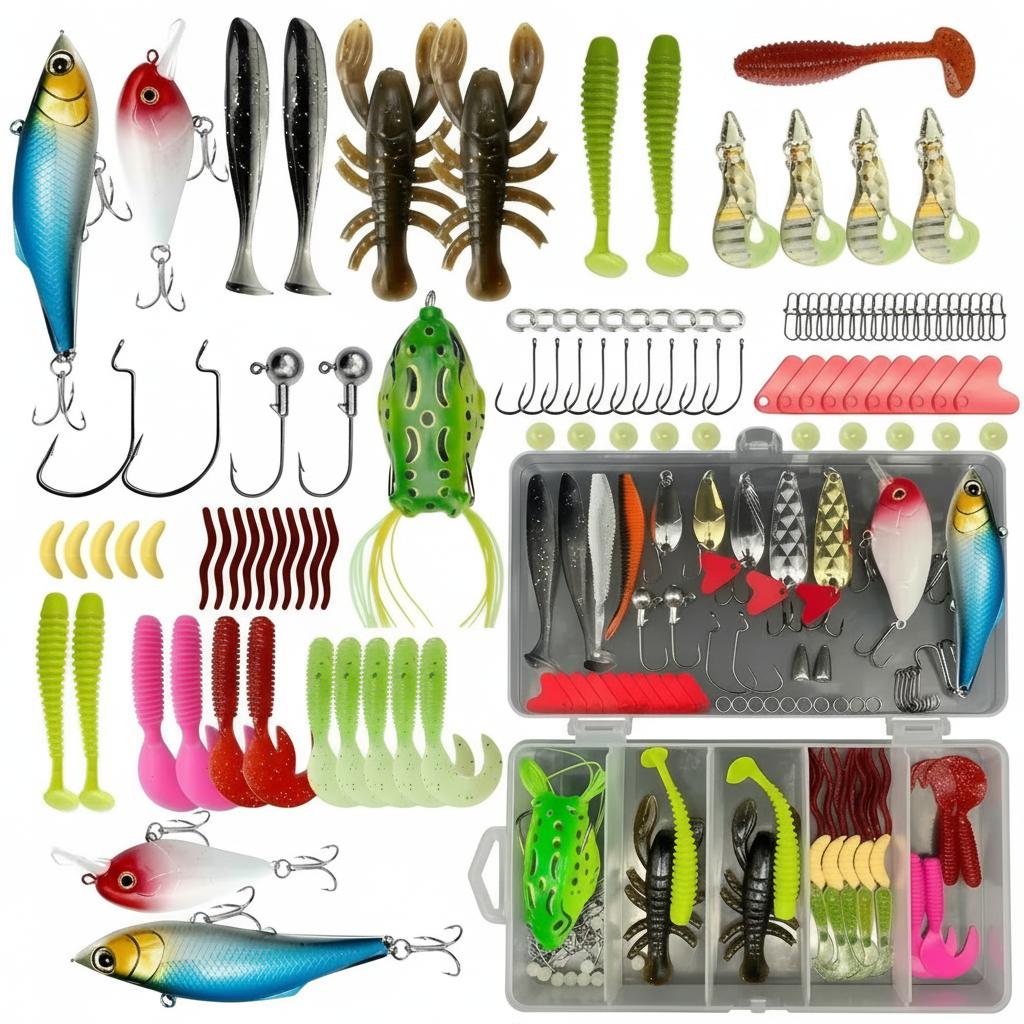 133Pcs Premium Fishing Lures T - огляд і ціна Fishing Hook Jig