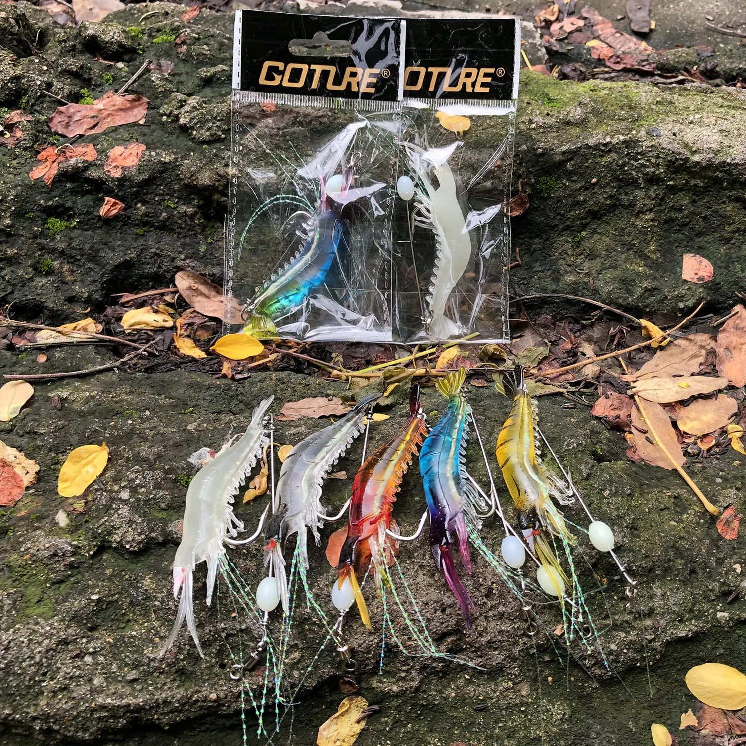 Goture Silicon Shrimp Fishing  - огляд і ціна Fishing Hook Assortment