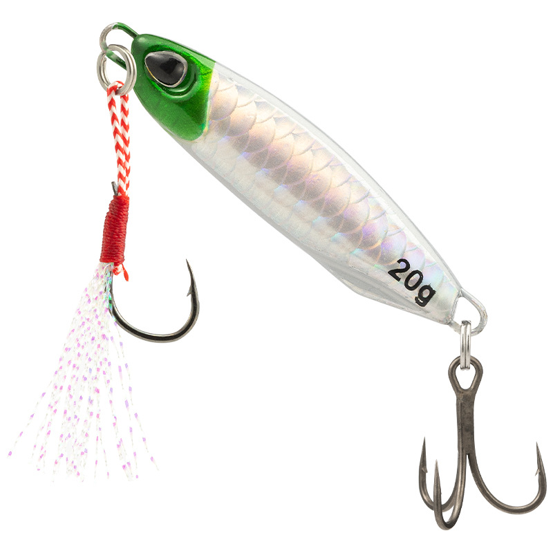 1pcs Metal Cast Jig hooks 20g/ - огляд і ціна Fishing Hook Treble