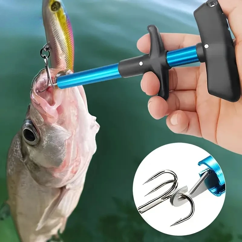 1/2pcs Portable Aluminum T-Hoo - огляд і ціна Fishing Hook Sharpener