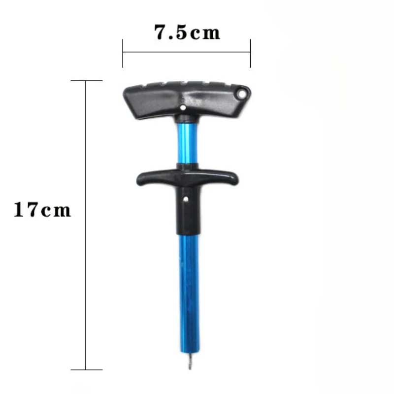 1/2pcs Portable Aluminum T-Hoo - огляд і ціна Fishing Hook Sharpener