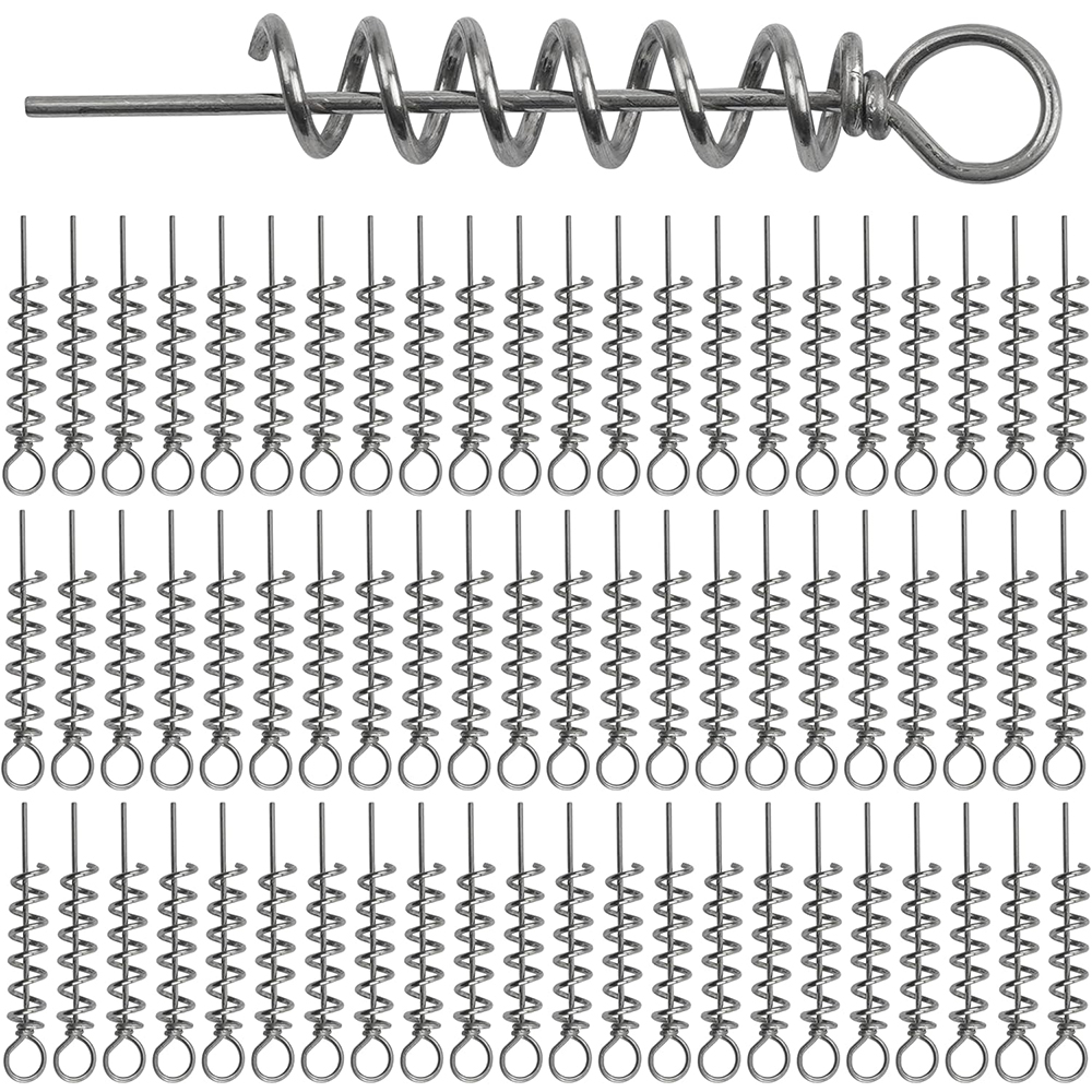 50Pcs Spring Twist Lock Fishin - огляд і ціна Fishing Hook Box