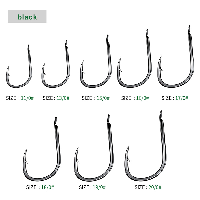 PROBEROS 30Pcs High Carbon Ste - огляд і ціна Fishing Hook Offset