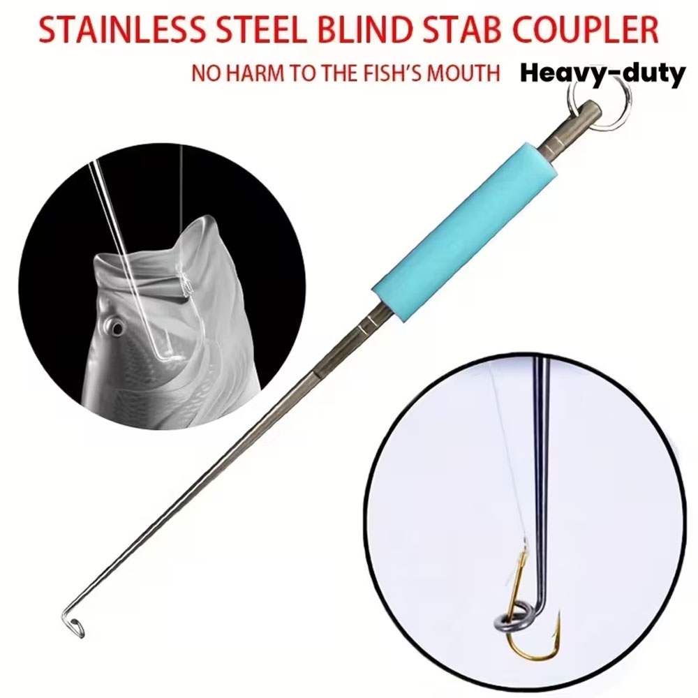 Heavy-Duty Stainless Steel Dee - огляд і ціна Fishing Hook Size