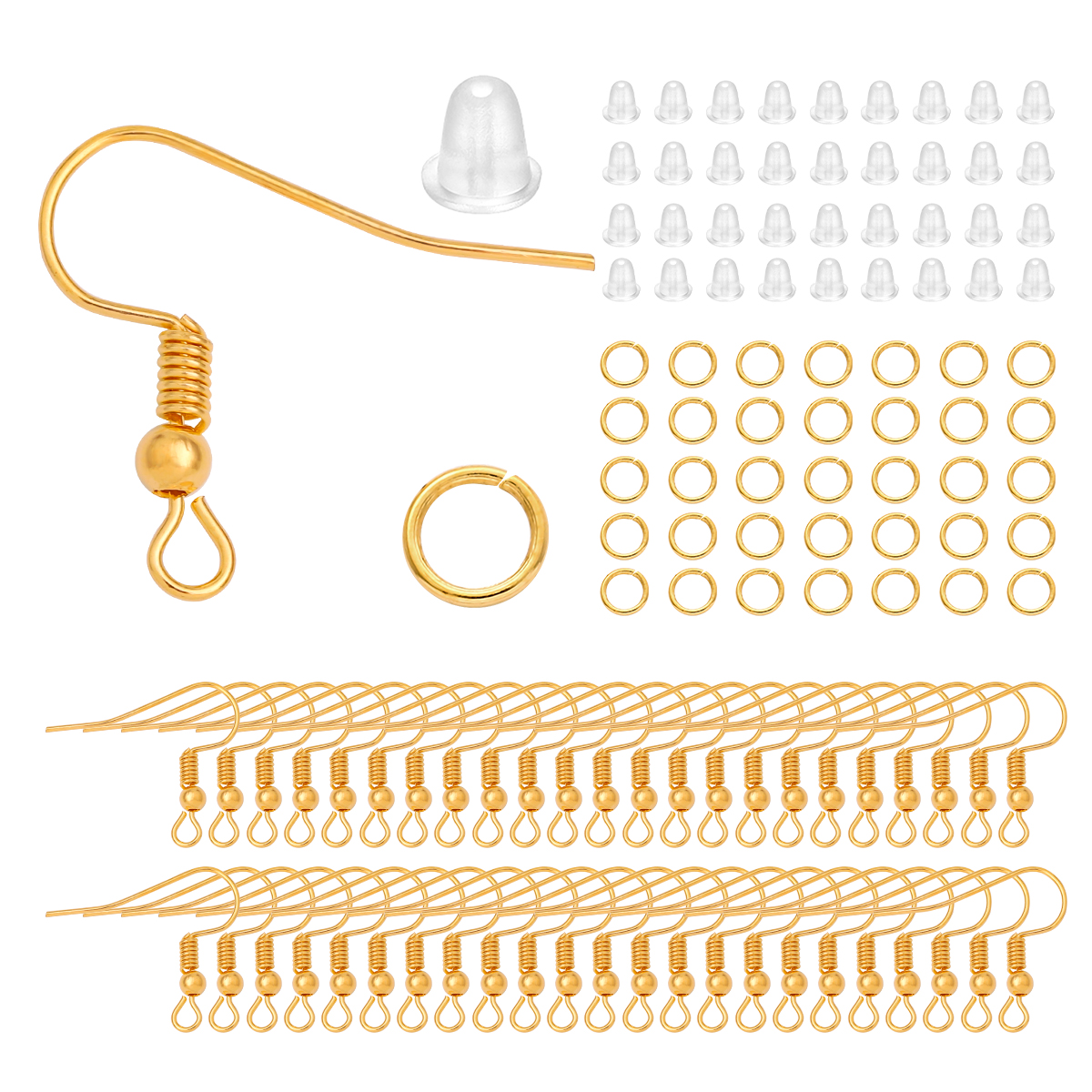 100-300pcs/Lot Hypoallergenic  - огляд і ціна Fishing Hook Assortment