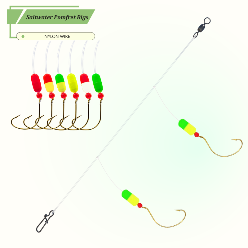 3pcs/6pcs Pompano Surf Fishing - огляд і ціна Fishing Hook Circle