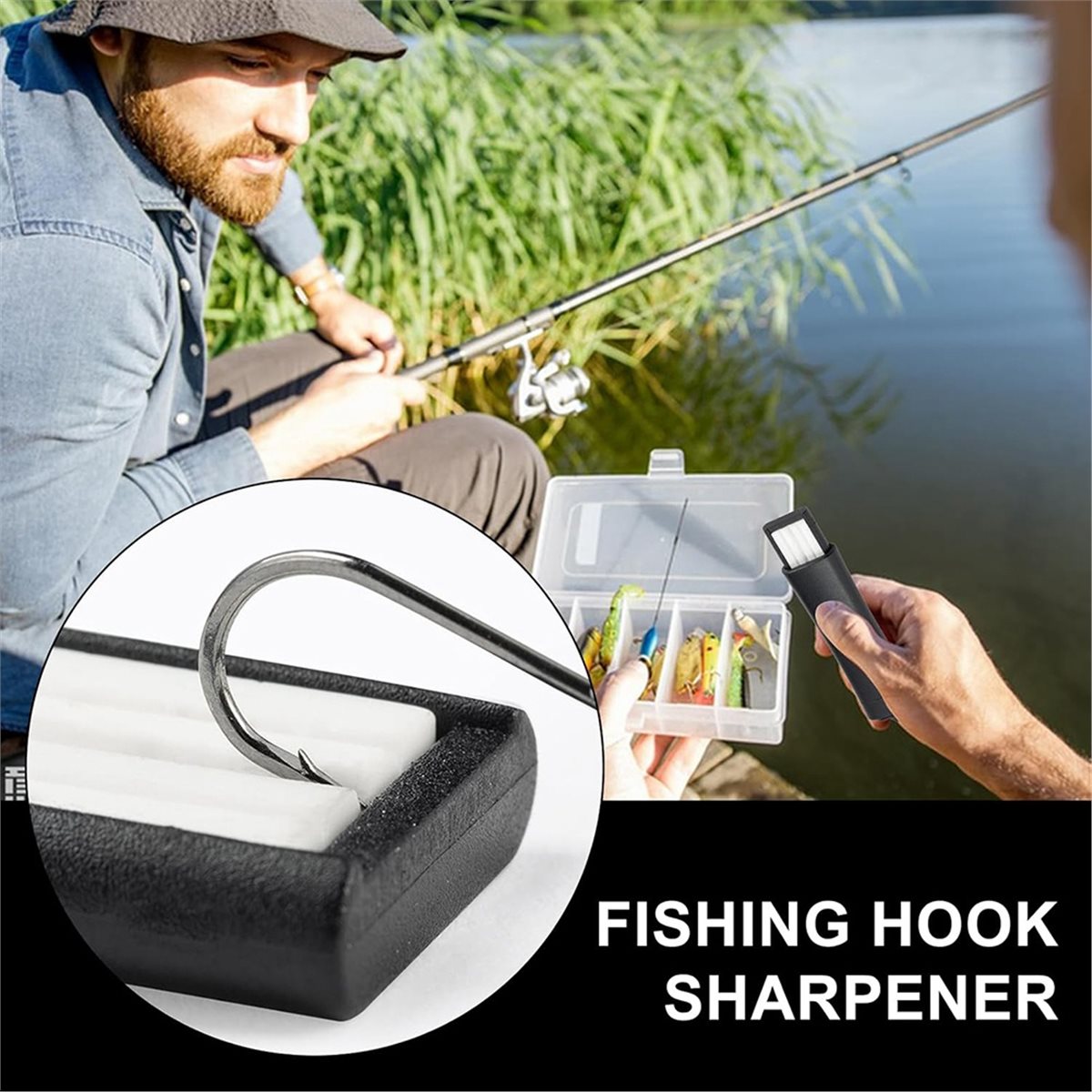 Fishing Hook Sharpener - Compa - огляд і ціна Fishing Hook Sharpener