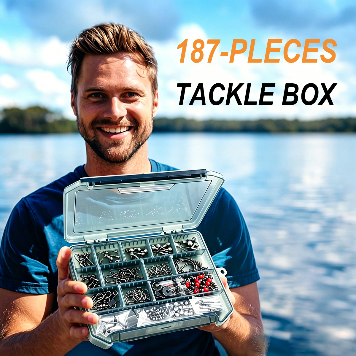 187pcs Fishing Accessories Kit - огляд і ціна Fishing Hook Box
