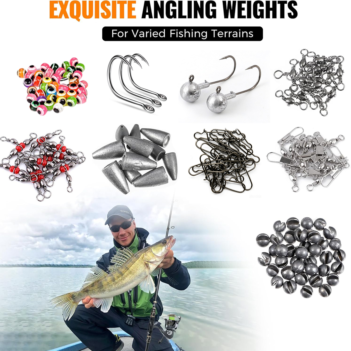 187pcs Fishing Accessories Kit - огляд і ціна Fishing Hook Box